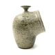 Organic green ceramic vase, France 1960s