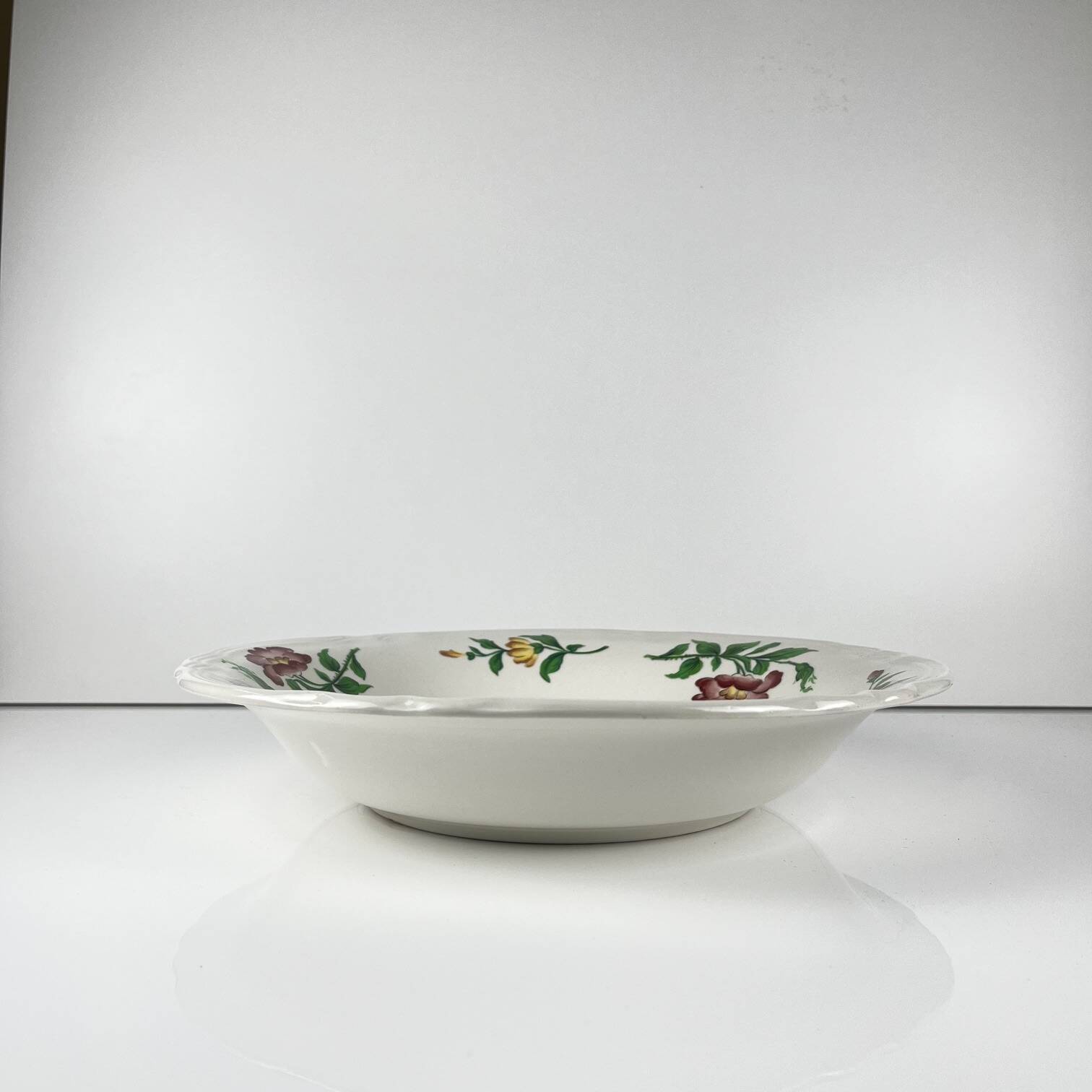 Large deep dish Sarreguemines Cernay, 1970/80