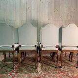 Set of 8 Dutch chairs