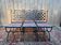 Set of 6 garden chairs – Mediterranean style from the 1980s – Wrought iron