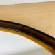 Miroir rond Syla 710 cerclage ambré