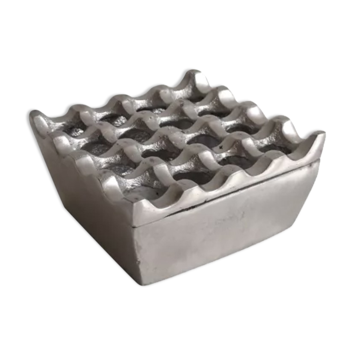 Scandinavian metal ashtray, Backstorm and Ljungberg 1970