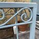 Vintage marble dressing table with mirror