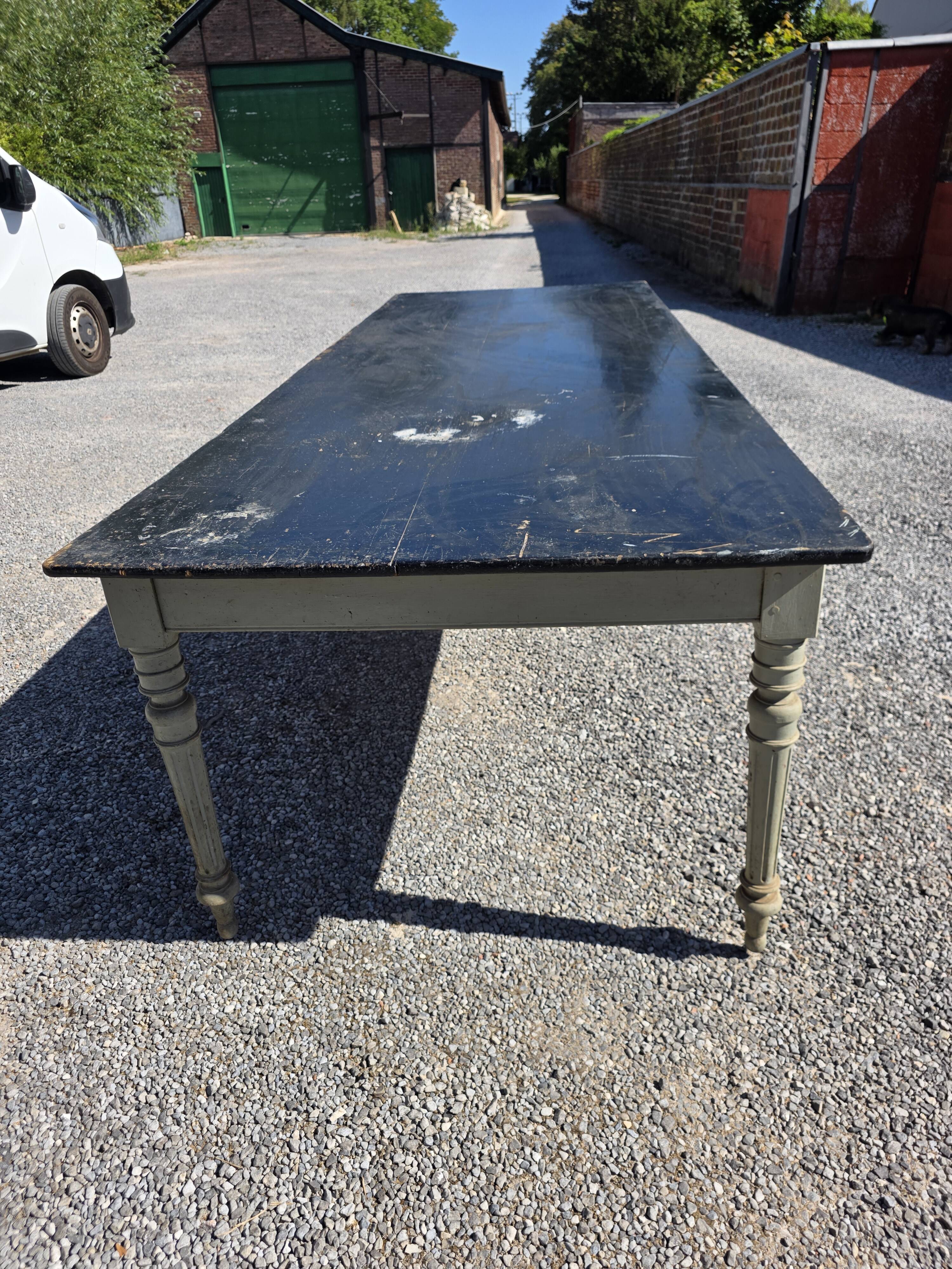 Old farmhouse table, 300 × 108cm