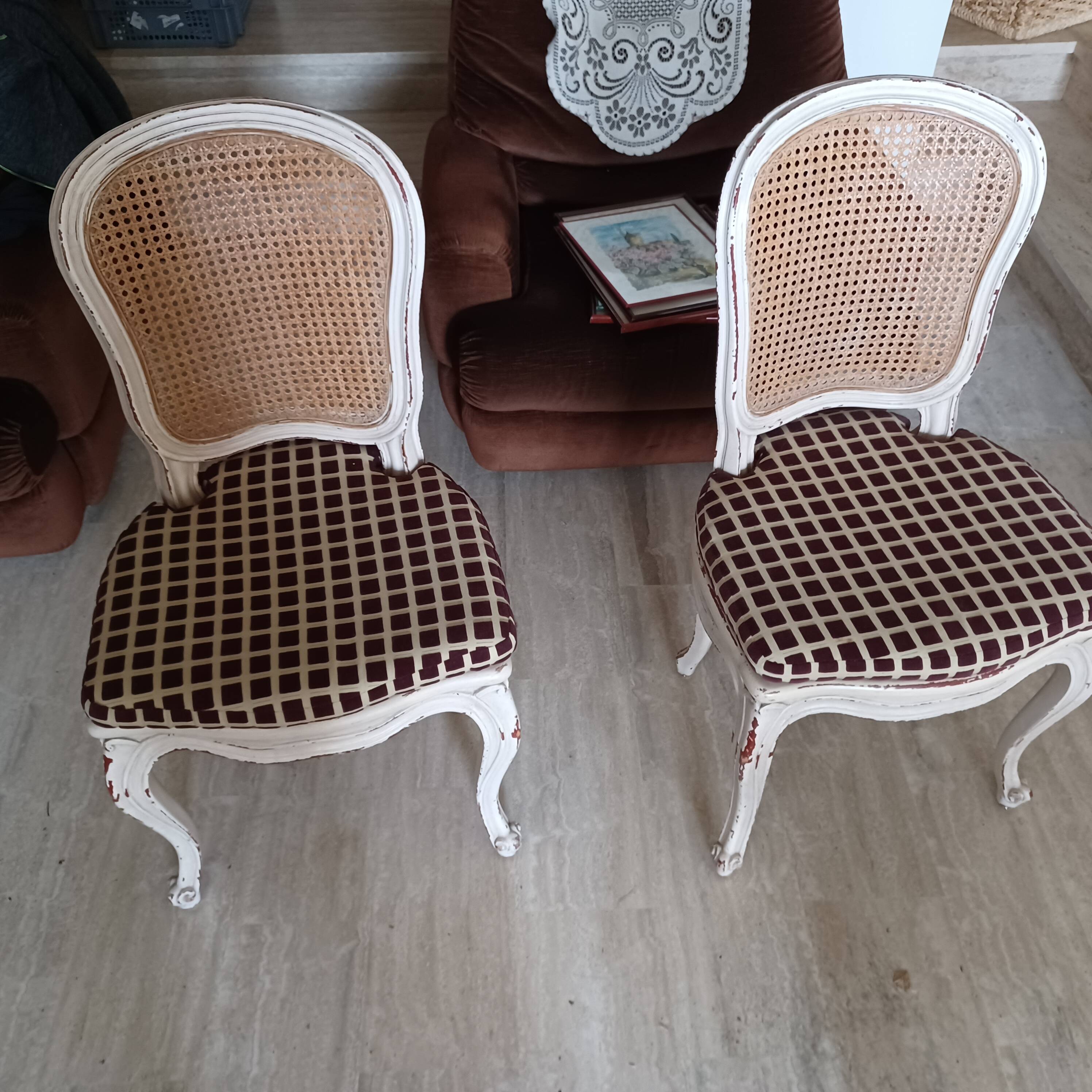 Chaises canne