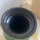Vase W. Germany model 261-24 in green ceramic, 1960s-70s.
