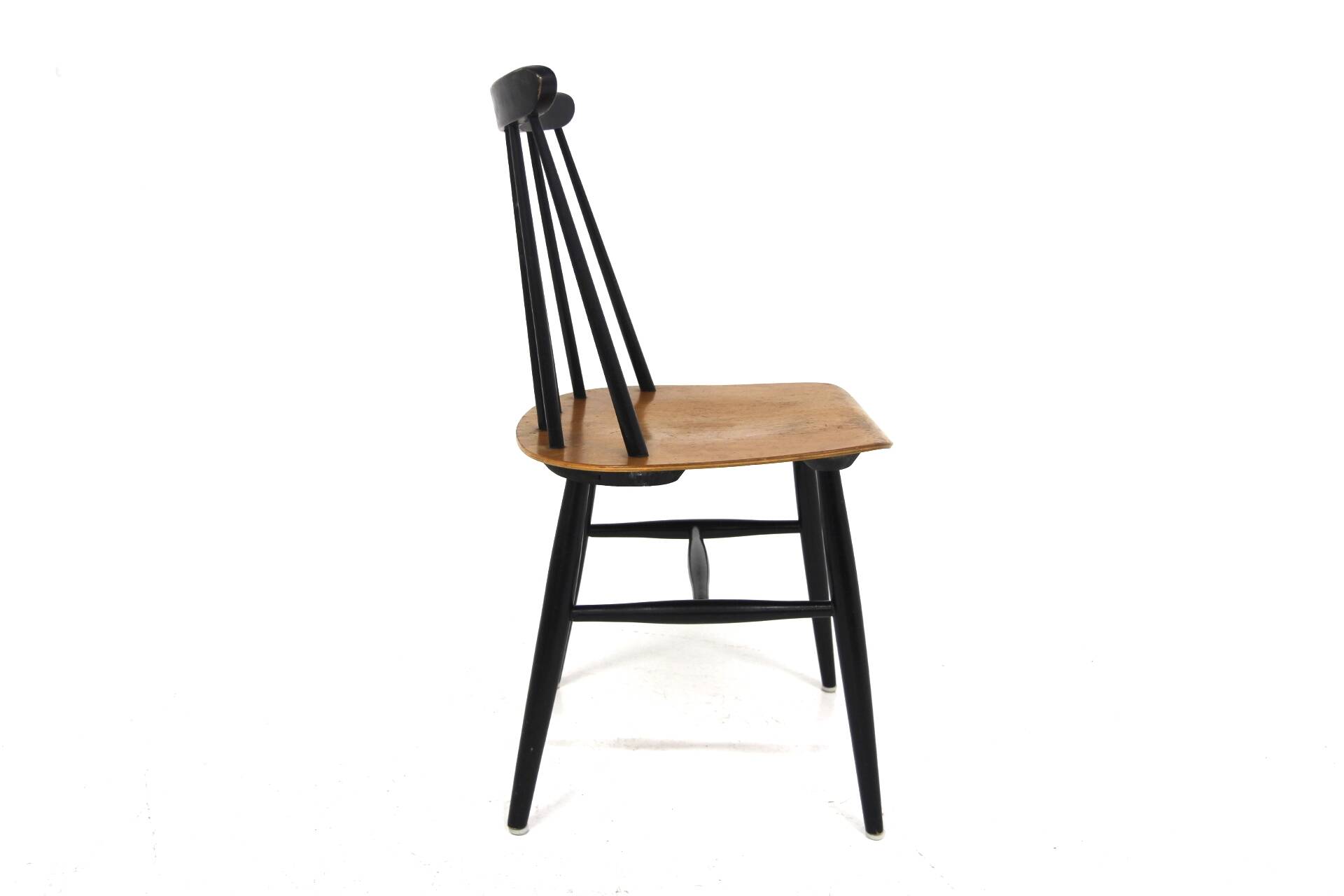 Set of 4 Scandinavian "Fanett" chairs, Ilmari Tapiovaara, Sweden, 1960