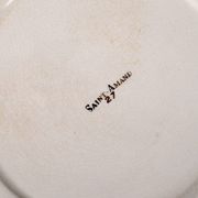 Large dish, salad bowl st. amand, red roses