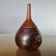 Scandinavian rosewood box, free form, 60s-70s