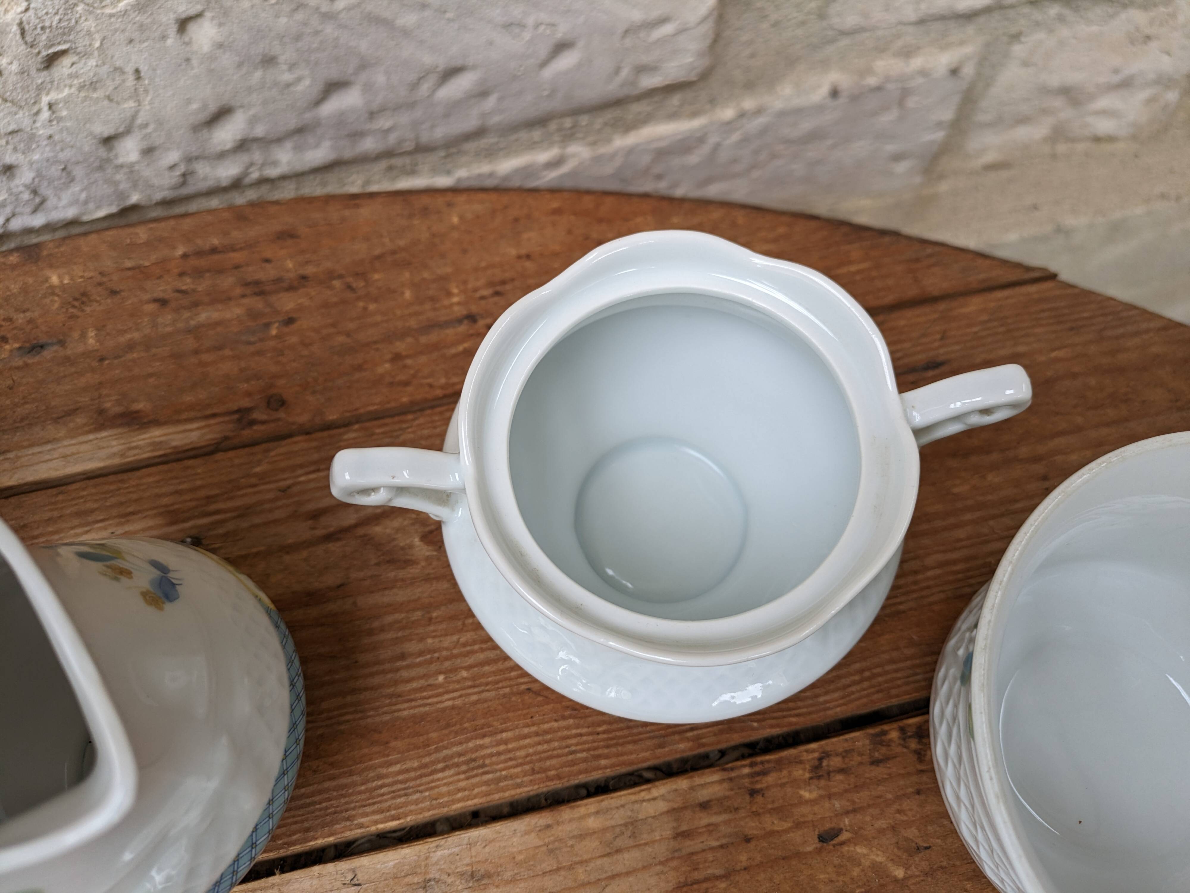 Limoges porcelain tea set L. Lourioux