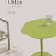 Modular hand-oxidized metal coffee & side table mod. SP-2X