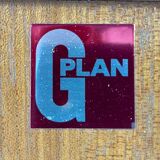 Mid century dining oval table by V.b.  Wilkins for Gplan