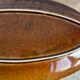 Sarreguemines fish barbotine dish 1970