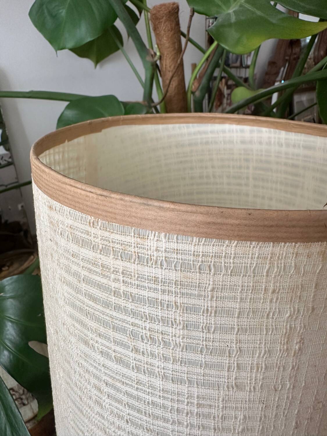 Vintage ceramic floor lamp from the 70s