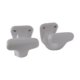 Set of porcelain hooks