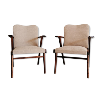 Pair of scandinavian armchairs