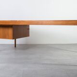 Mid-century modern teak desk by Torbjørn Afdal for Bruksbo, 1960s