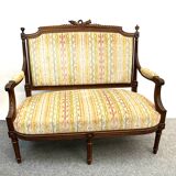 Sofa 2 places Louis XVI style