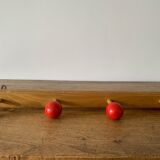 Vintage wall coat rack