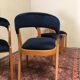 Set of 4 chairs Baumann model "gondola"