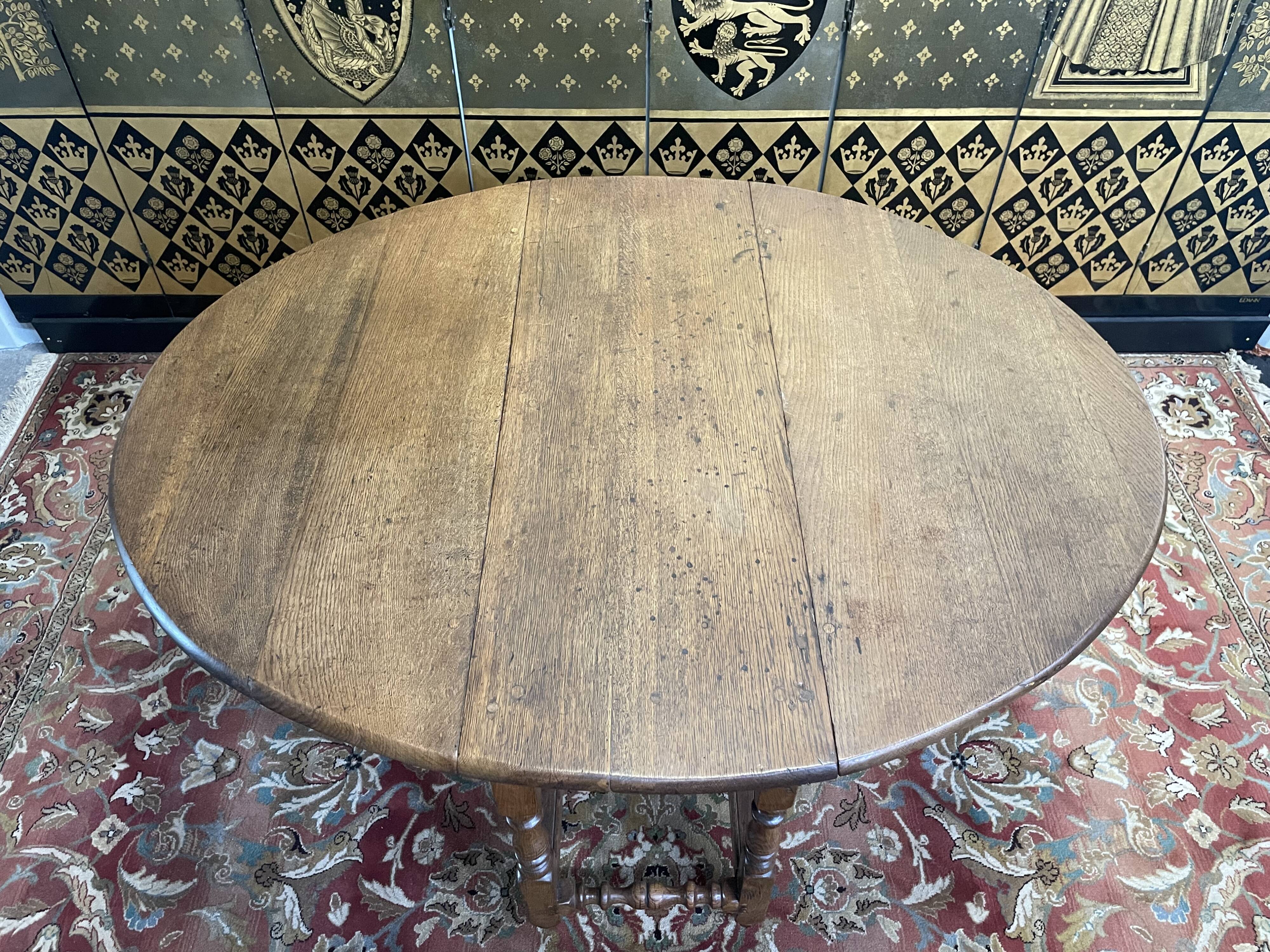 English dining table Gateleg 19th
