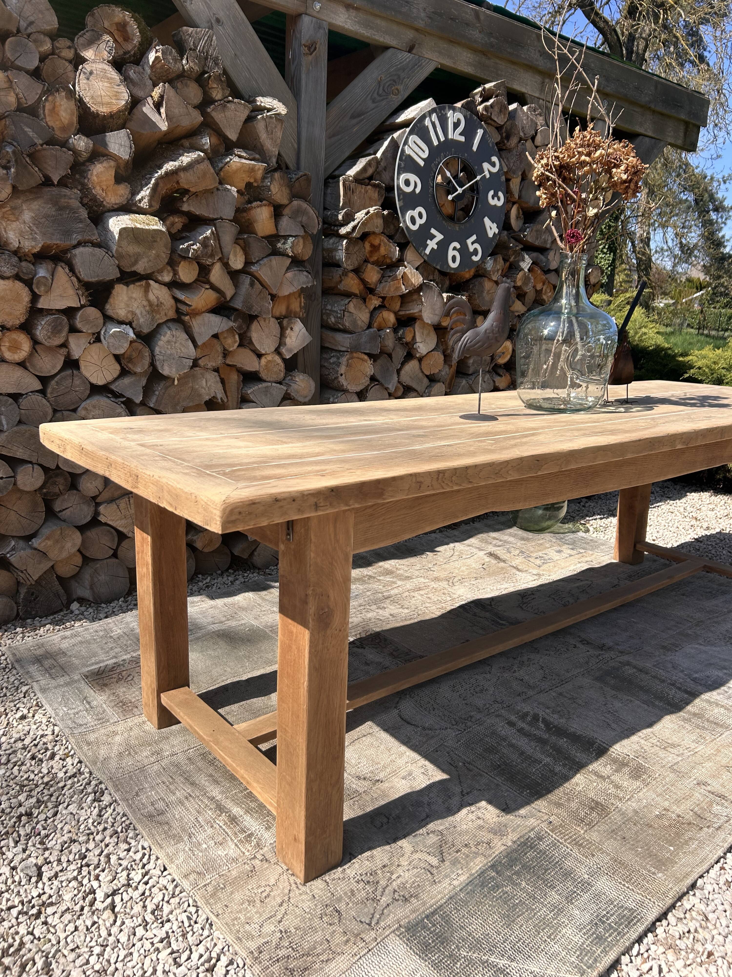 250cm renovated farmhouse table
