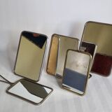 Set of five barber mirrors to install or hang