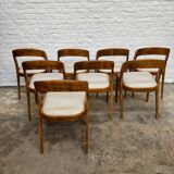 Lot of 8 restored Baumann gondola model chairs
