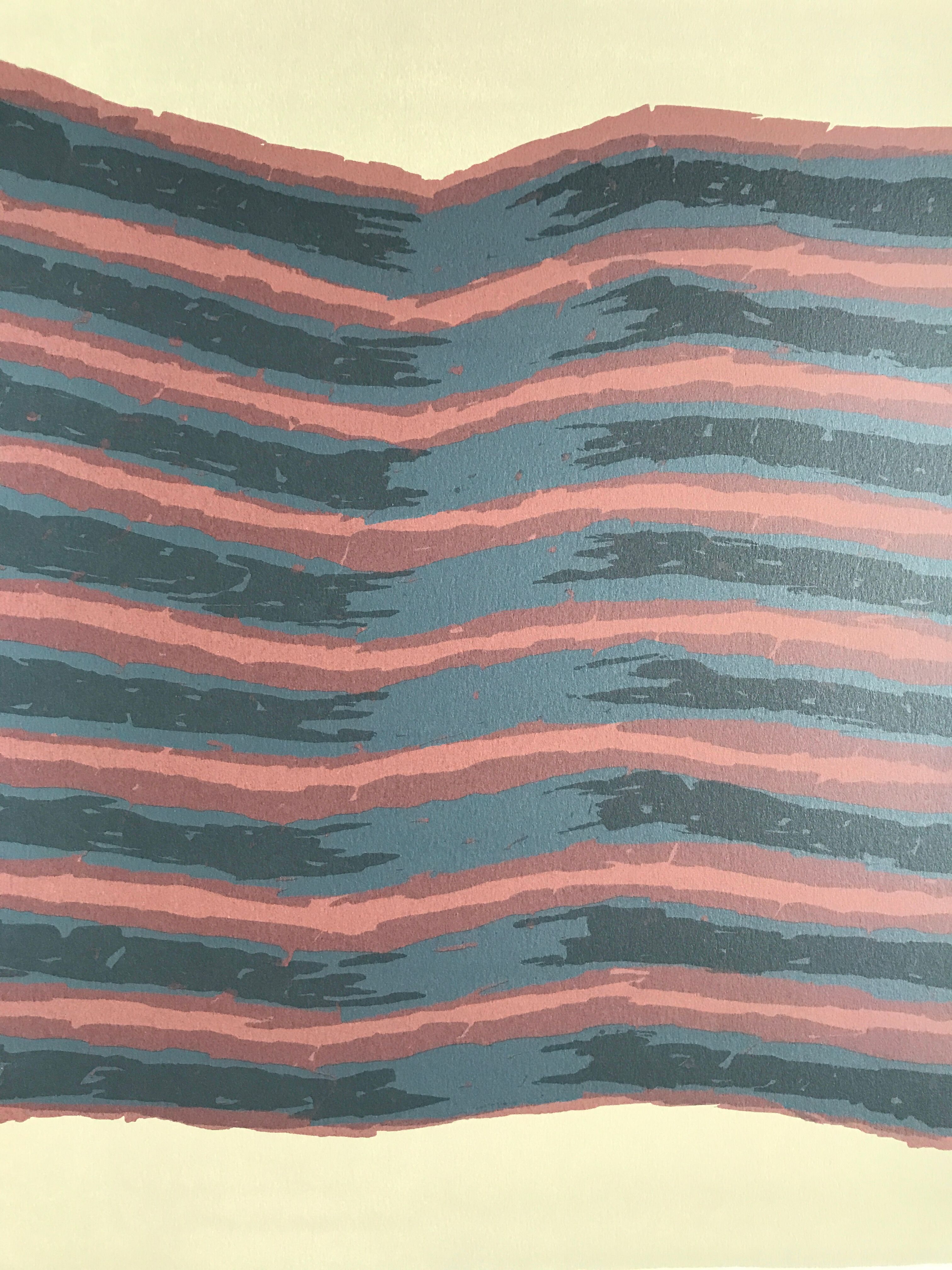 Original lithograph on Arches vellum by Raoul UBAC, Galeries, 1978