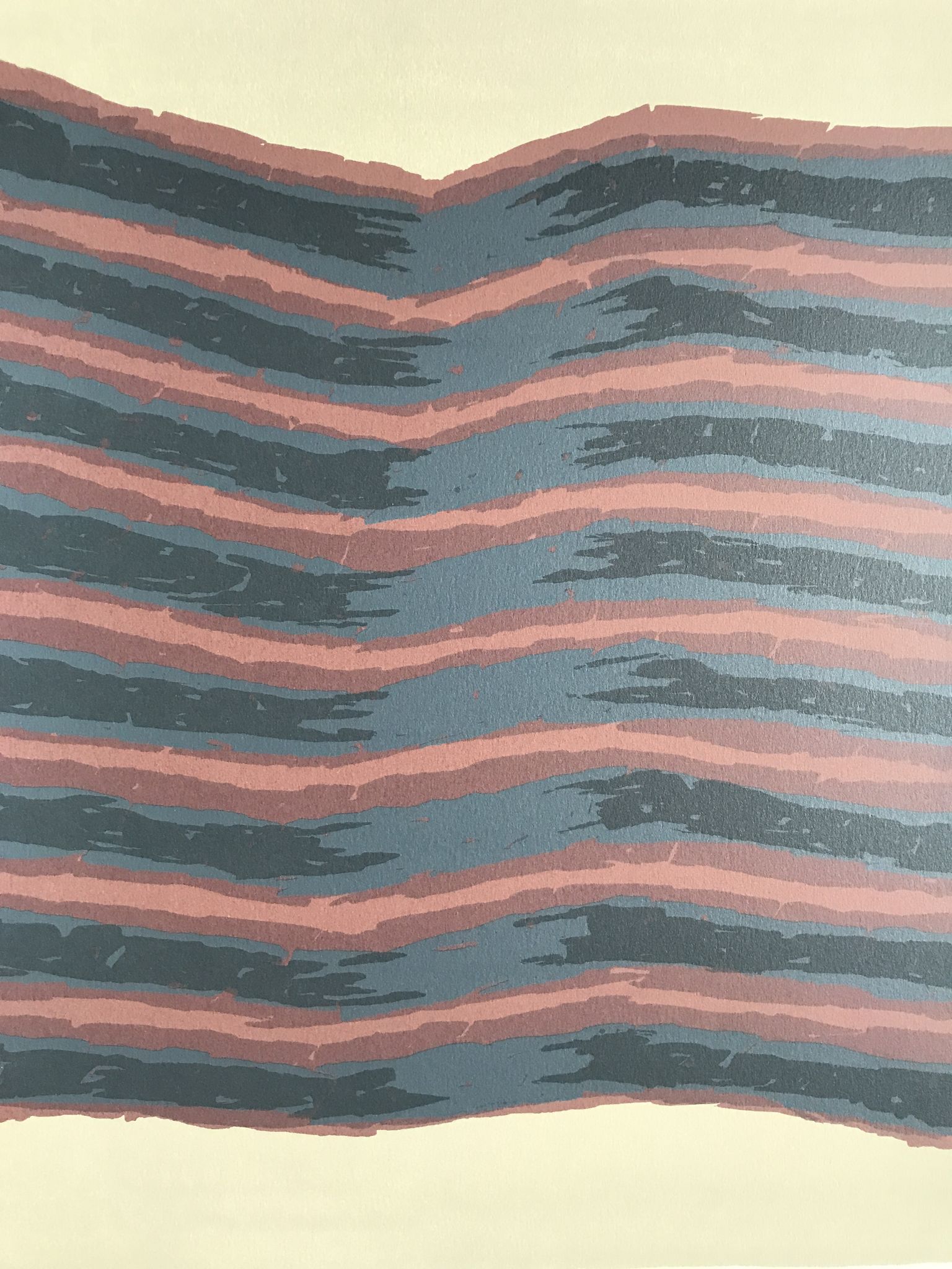 Lithographie originale sur vélin d'Arches de Raoul UBAC, Galeries, 1978