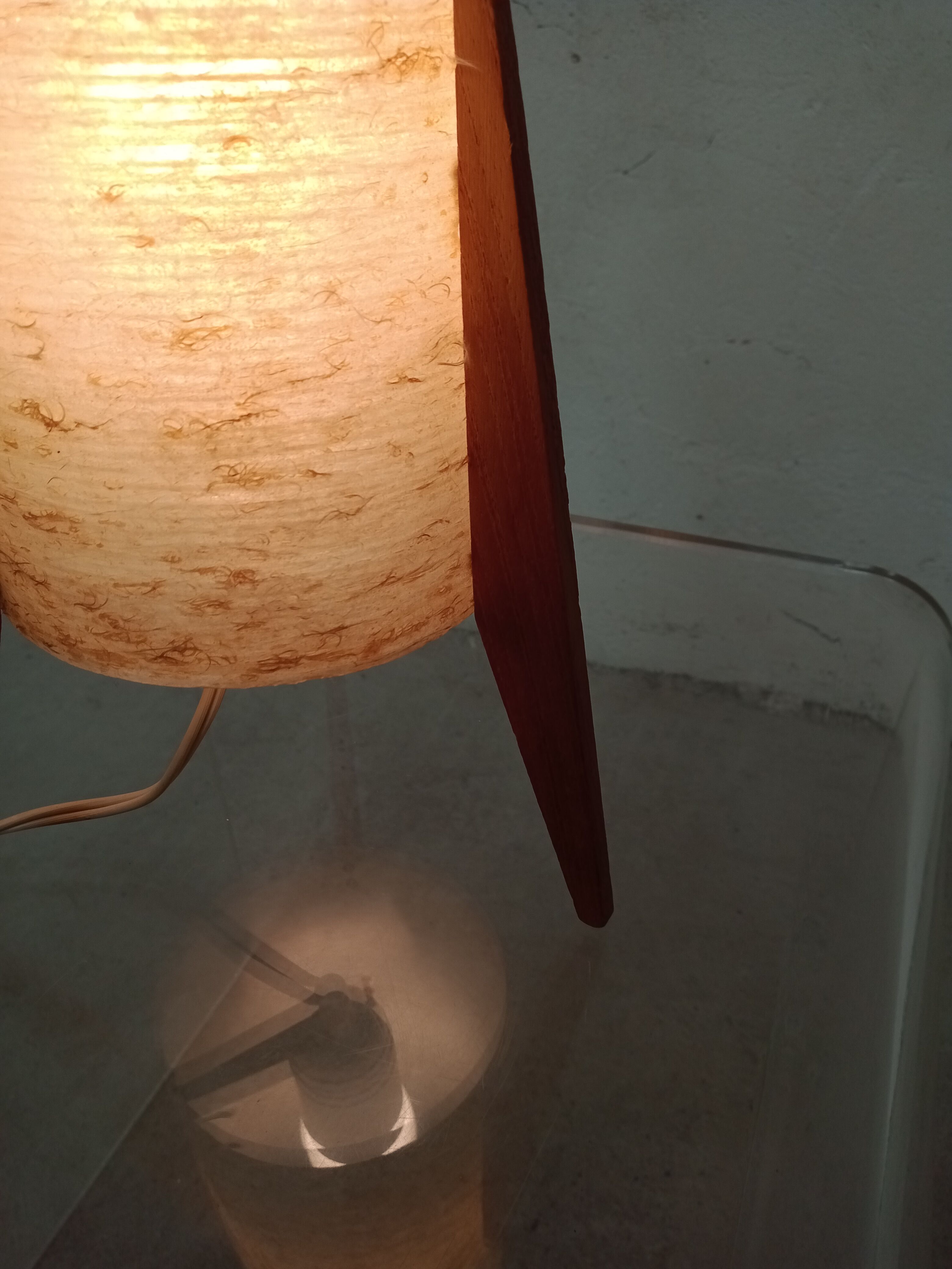 Scandinavian tripod lamp