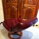 Scandinavian reclining relax armchair in Anderssons leather