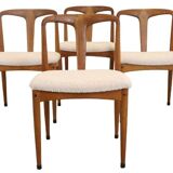 Set van 4 Johannes Anders voor Uldum Juliane stoelen 'Dyrepark'