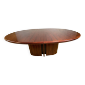 Table à manger Skovby en palissandre danois exceptionnel | Milieu du siècle | Sculptural