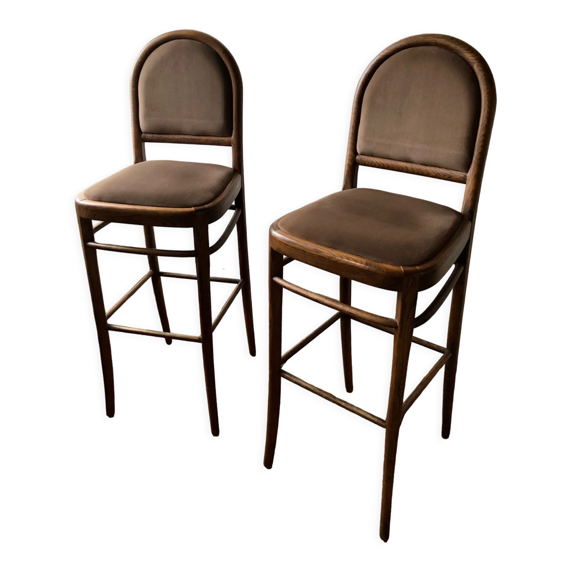 Lot de 2 chaises hautes de bar