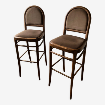 4 oak bar high chairs, sold in lots of 2