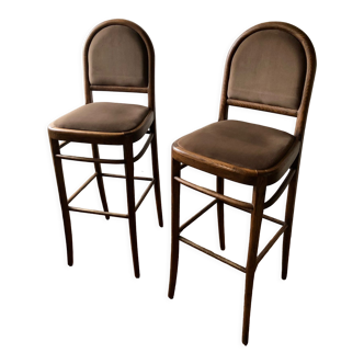 4 oak bar high chairs, sold in lots of 2