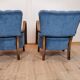 Paire de fauteuils restaurés par Jindrich Halabala