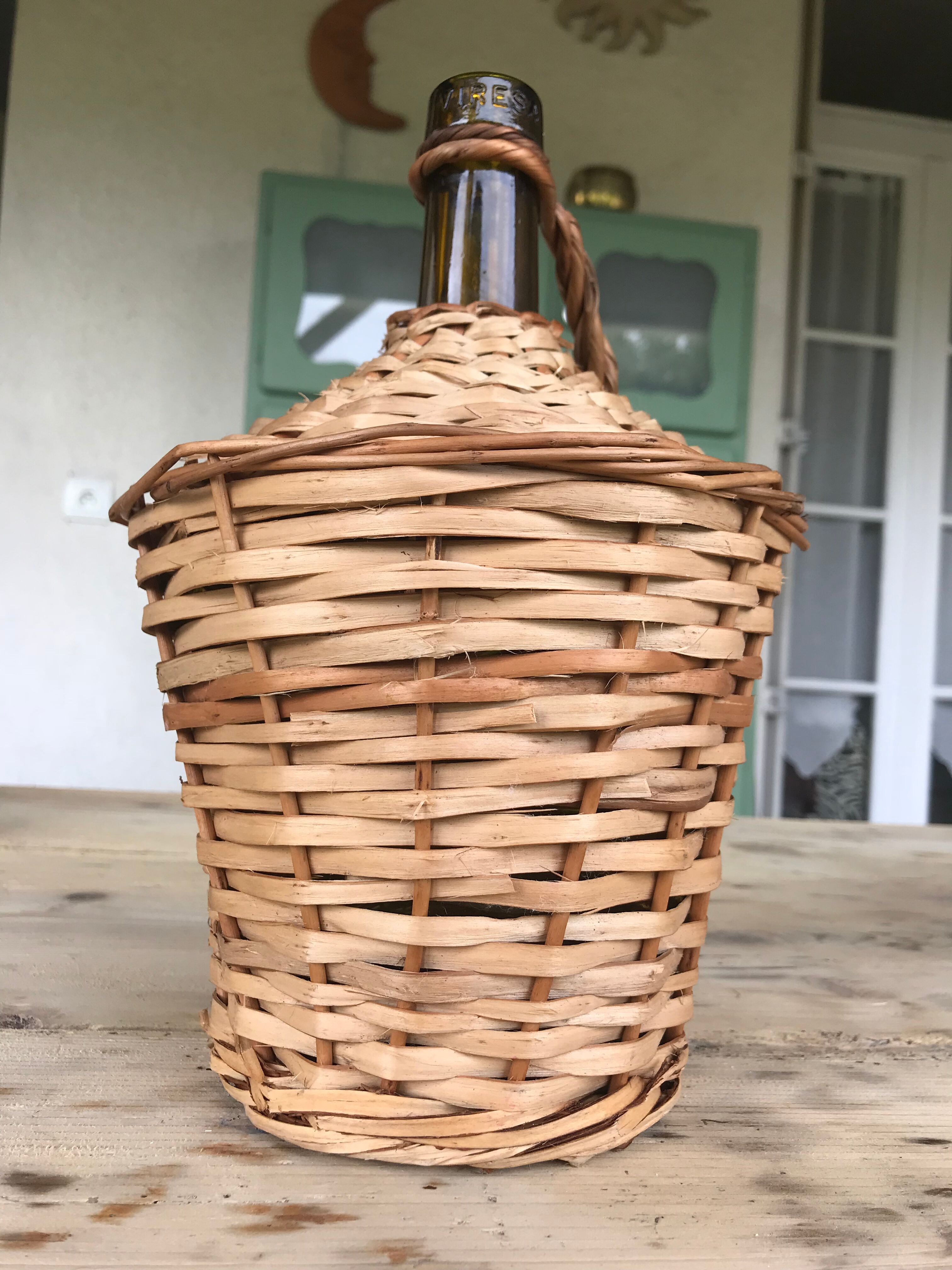 Small demijohn with wicker 2l