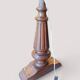Set of 3 lamp bases in piano feet - Louis XVI style