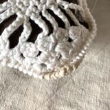 Vintage crochet square cushions