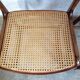 Suite of 2 vintage chairs sleigh canées Baumann 70s