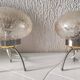 Paires de lampe medusa 1980 vintage
