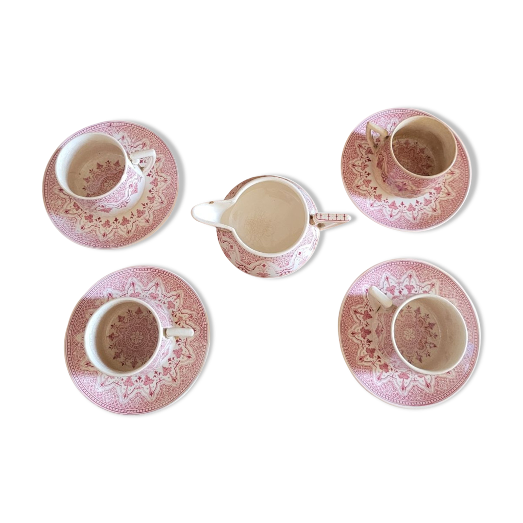 Lot De 2 Pots à Eau Et à Lait Anciens Limoges En Porcelaine - Très Bon état
