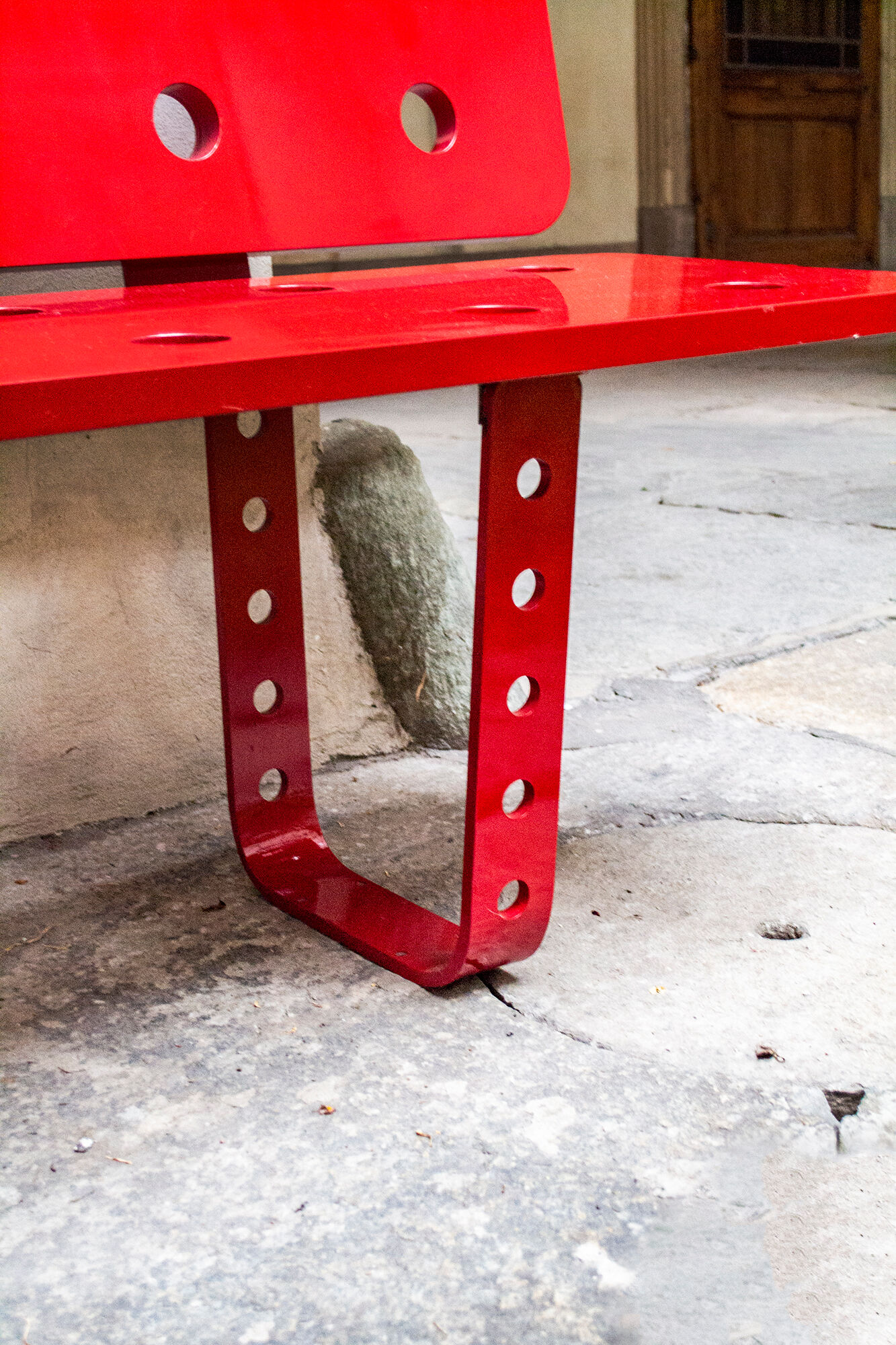 Alfa Romeo bench painted Italy 2000s