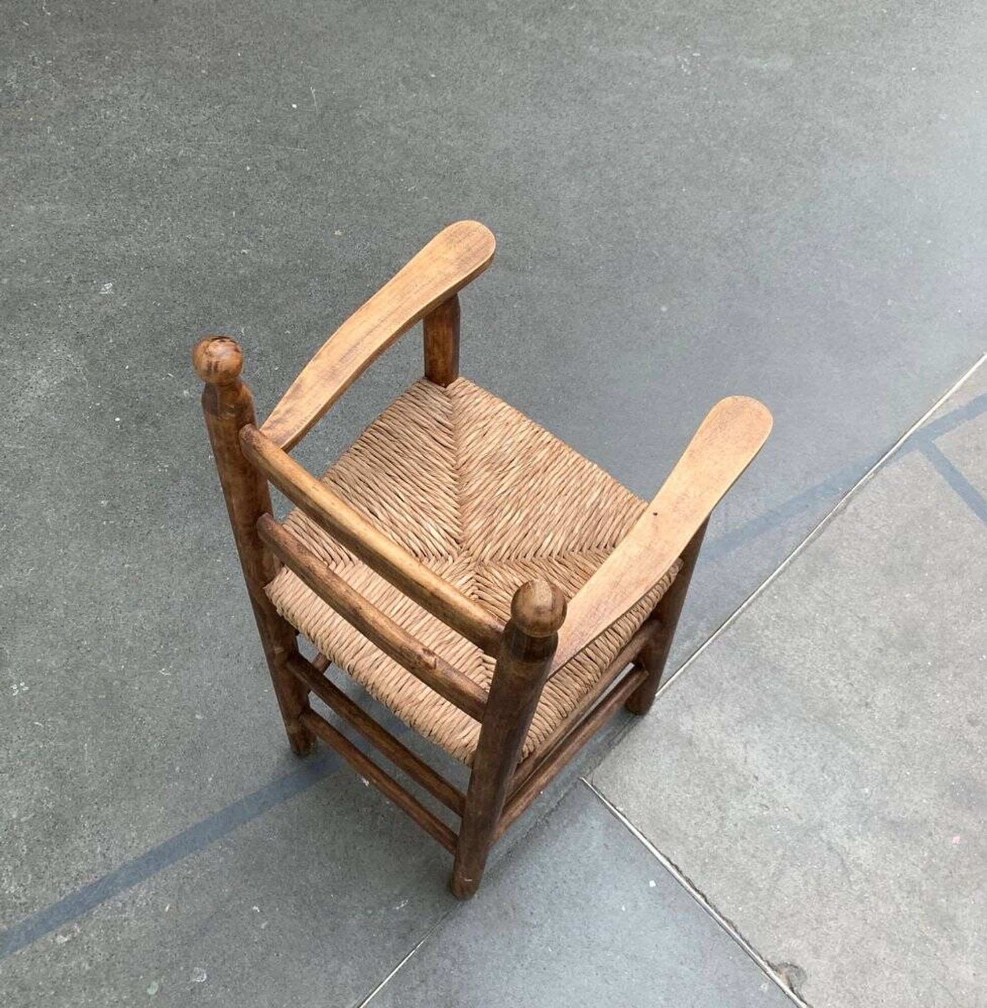 Chaise enfant style Worpsweder allemande