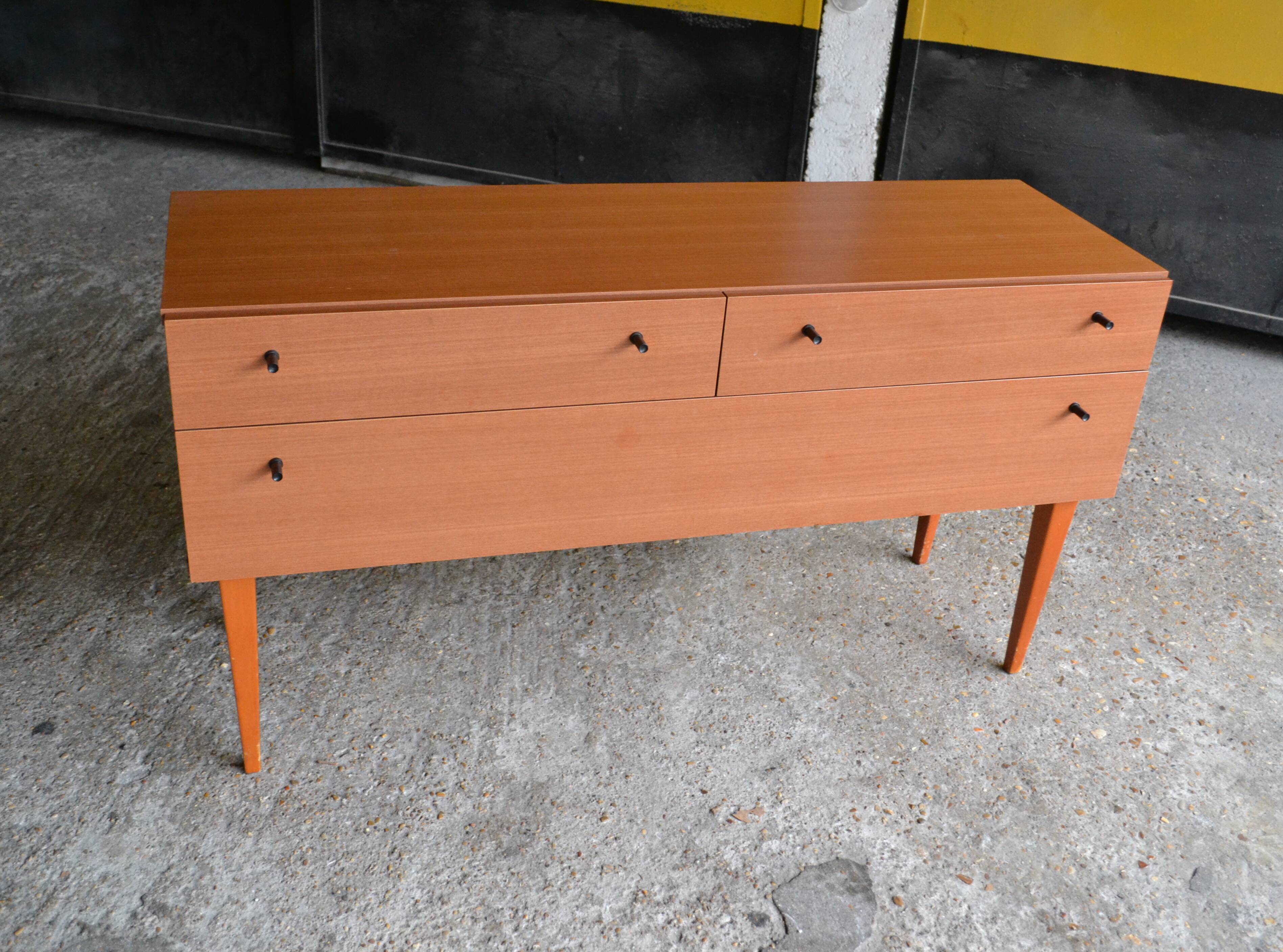 Formica beech sideboard from the 70s