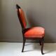 Louis XV style chair rockuro blazed velvet