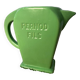 Carafe ceramic pitcher pernod green thread