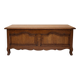 Coffre en chêne et châtaignier style Louis XV